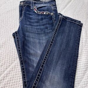 Miss Me Indigo Straight Leg Jeans